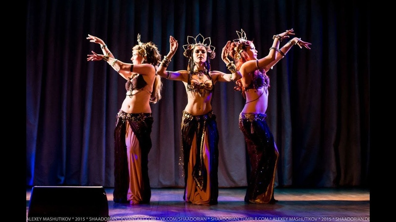 Roksana, Milana Lidia temple tribal fusion trio Tribal Blossom