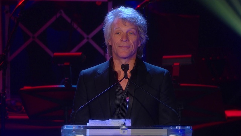New Jersey Hall of Fame Jon Bon Jovi Introduces Southside