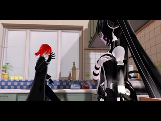 ◤MMD◥ Kuroshitsuji /fnaf/ When your plate is too hot from the microwave ◤60 FPS◥