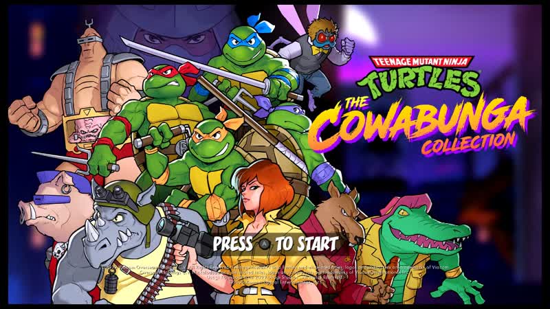 Смотрим что есть в Teenage Mutant Ninja Turtles The Cowabunga