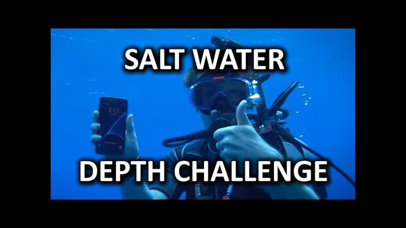 Salt Water Phone Depth