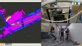 Cassie Autonomously Navigates in Four Long Corridors (200 meters)