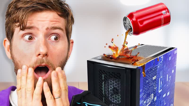 I Spilled Coke on my Gaming PC NOW