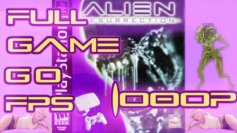 Alien, Resurrection , PS1 , Полная, Игра, Уровень 9, Стыковка, Бухта,