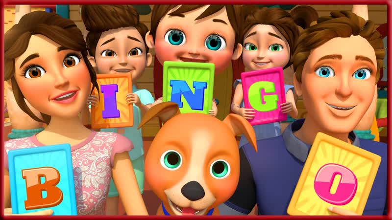 Bingo Fun with Friends BEST kids songs, The best melodies for children, Banana Cartoon