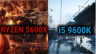 i5 9600k vs Ryzen 5 5600x in 2021