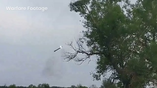 Russia forces Tor-M2 system protects artillery positions near Avdiivka intercepting Ukrainian drones