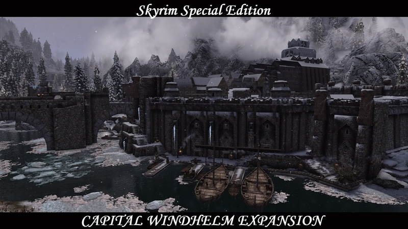 Skyrim SE Mod: Capital Windhelm