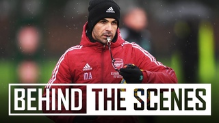 Preparing for Brentford | Behind the scenes at Arsenal training centre