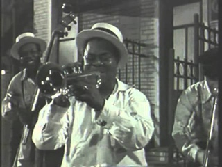 Sidney Bechet + Louis Armstrong + Django Reinhardt 1952, La Route Du Bonheur (excerpt)