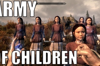 Skyrim - Army of Children Viking Commentary