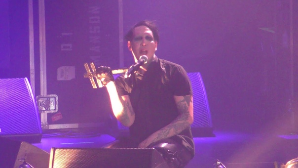 Marilyn Manson Disposable Teens live at Katowice,