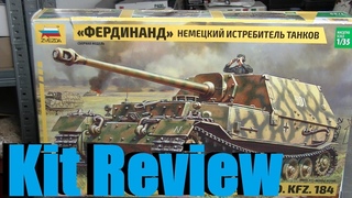 Kit review: Zvezda Jagdpanzer Ferdinand in 1/35 scale