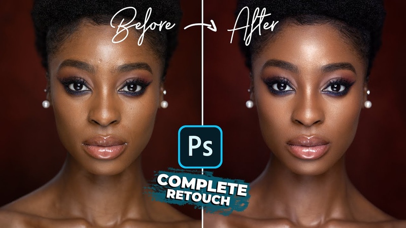 WATCH ME EDIT, High End Skin Retouching In Photoshop CC 2020 ( EP.