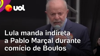 Lula manda indireta a Pablo Maral: 'Jnio Quadros dizia que no era da poltica e s durou 6 meses'