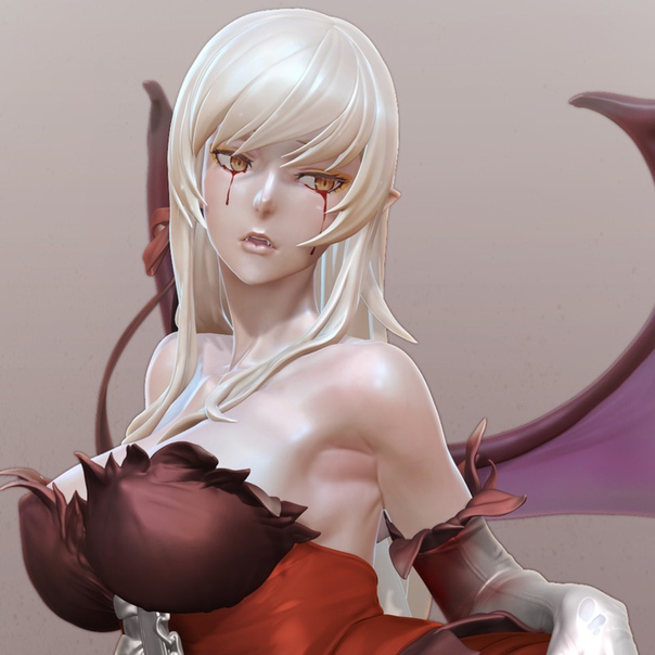 Vampire boob anime