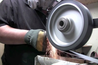 Entrek Knives - How The Knives Are Made Part 2 - Blade Grinding