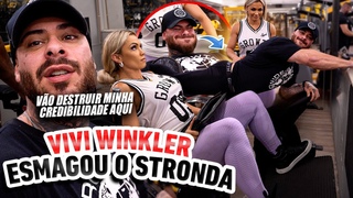 LO STRONDA ENCAROU VIVI WINKLER NO TREINODEGLTEO