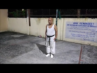 TEKKI SHODAN by a 71 years old JKA Karate Ka