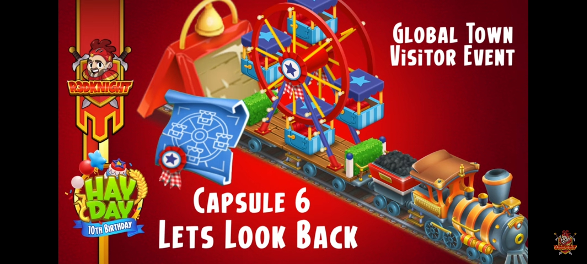 6 капсула- глобальное событие с гостями городами ,нужно обслуживать гостей, подобно отправкам грузовиков ,и тогда все получат заветное Колесо Обозрения!