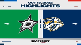 NHL Highlights | Stars vs. Predators - Oct 13, 2022