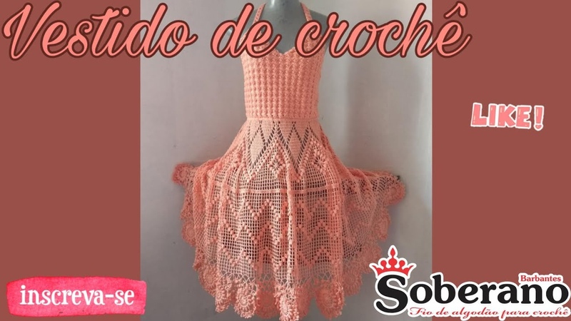 Vestido de crochê inspiração Mary Castro 3,