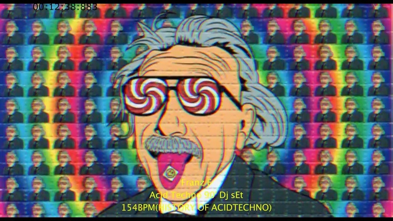 Acid Techno 90 154 BPM p ART 6 2h Dj set Mixed by Franz F ( Rare tracks