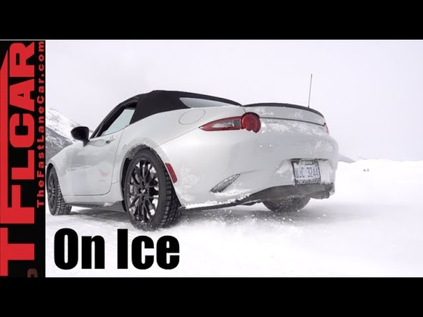 2016 Mazda MX 5 Miata frolicking in the Colorado Snow