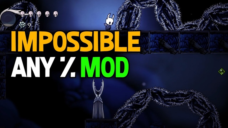 Impossible Hollow Knight Mod Much Harder than Path of Pain ( Part