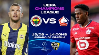 FENERBAHE X LILLE | PLAYOFFS DA CHAMPIONS LEAGUE | AO VIVO E COM IMAGENS