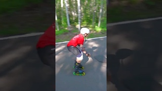 Летняя горнолыжка на роликах.