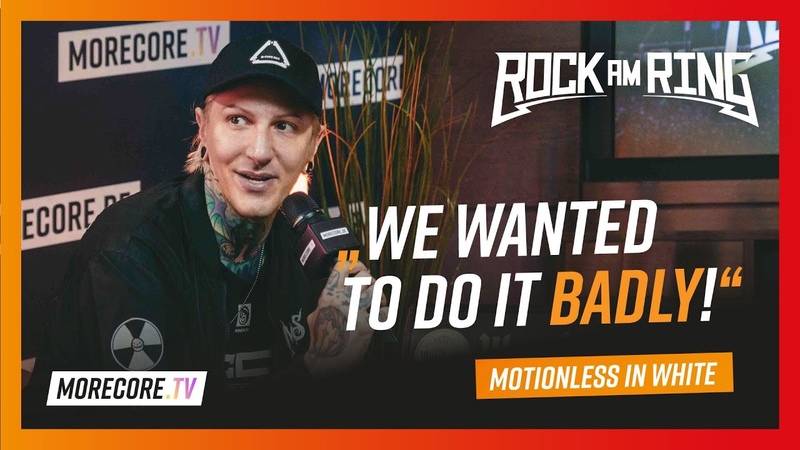 Motionless In White ( Chris Motionless) Interview Rock Am Ring