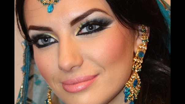 Exotic Arab Makeup Arabic Bridal Smokey Eyes المكياج العر,